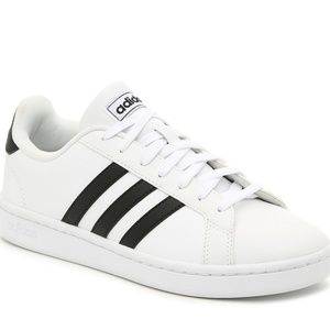 Adidas White Sneakers - GRAND COURT SNEAKER - WOMEN'S